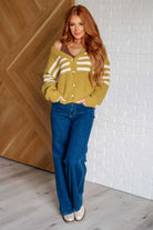 On Top of the World Striped Cardigan - Charming Charlie