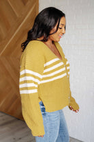 On Top of the World Striped Cardigan - Charming Charlie