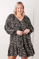 Once Again V-Neck Floral Dress - Charming Charlie