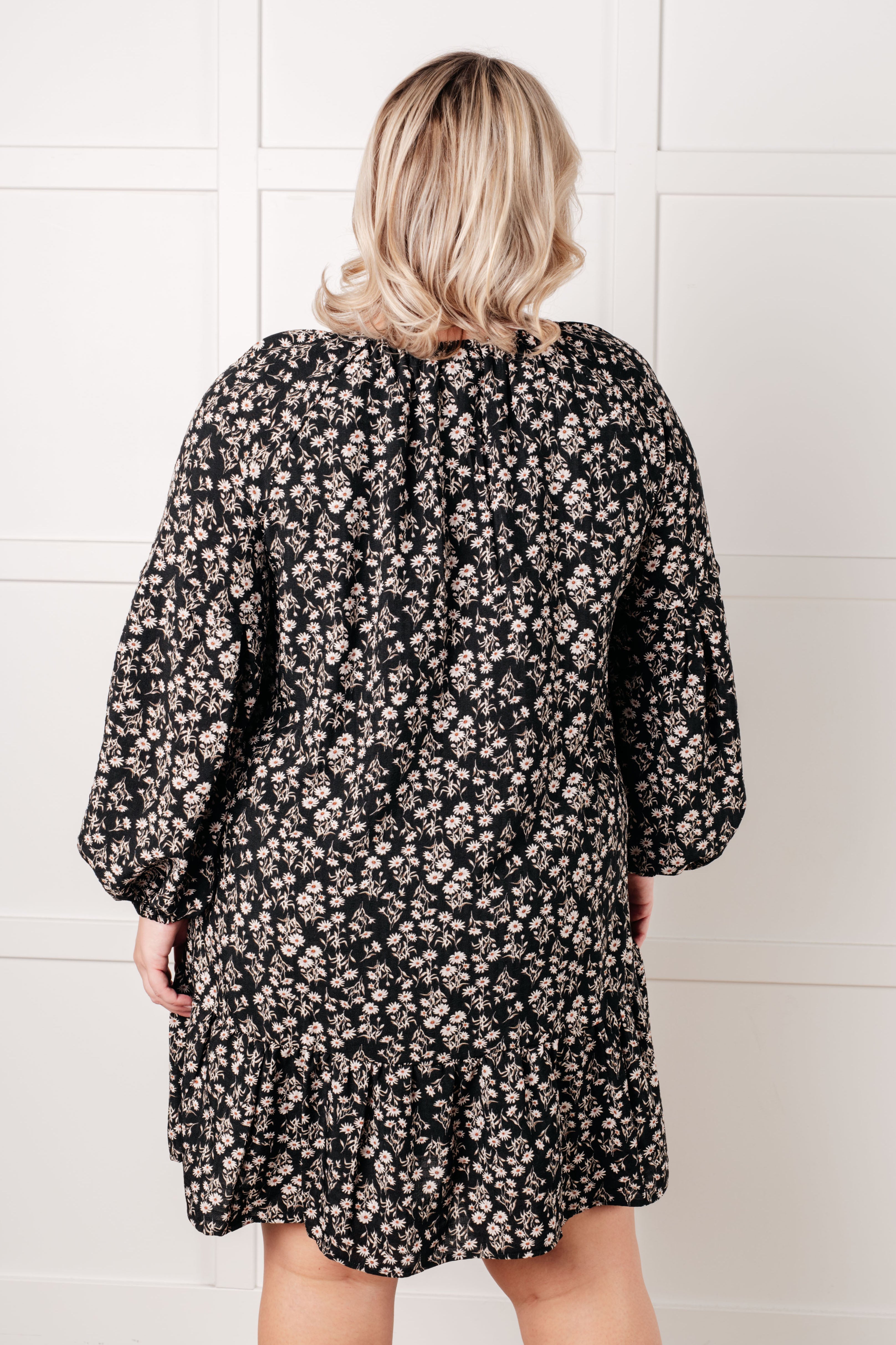 Once Again V-Neck Floral Dress - Charming Charlie