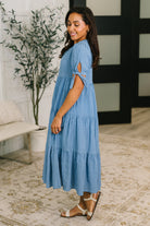 One Less Crisis Tiered Midi Dress - Charming Charlie