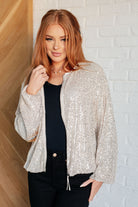 One in Twenty Sequin Jacket - Charming Charlie