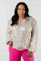One in Twenty Sequin Jacket - Charming Charlie