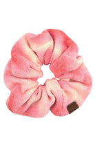C.C Tie Dye Soft Scrunchies - Orange - Ponytail Holders