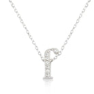 Micro-Pave Initial F Pendant - Charming Charlie