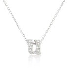 Micro-Pave Initial U Pendant - Charming Charlie