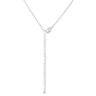 Rhodium Plated Finish Initial Y Pendant - Charming Charlie