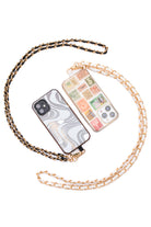 PU Leather Gold Chain Cell Phone Lanyard Set of 2 - Charming Charlie