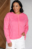 Patch Things Up Patchwork Long Sleeve Sweatshirt - Charming Charlie