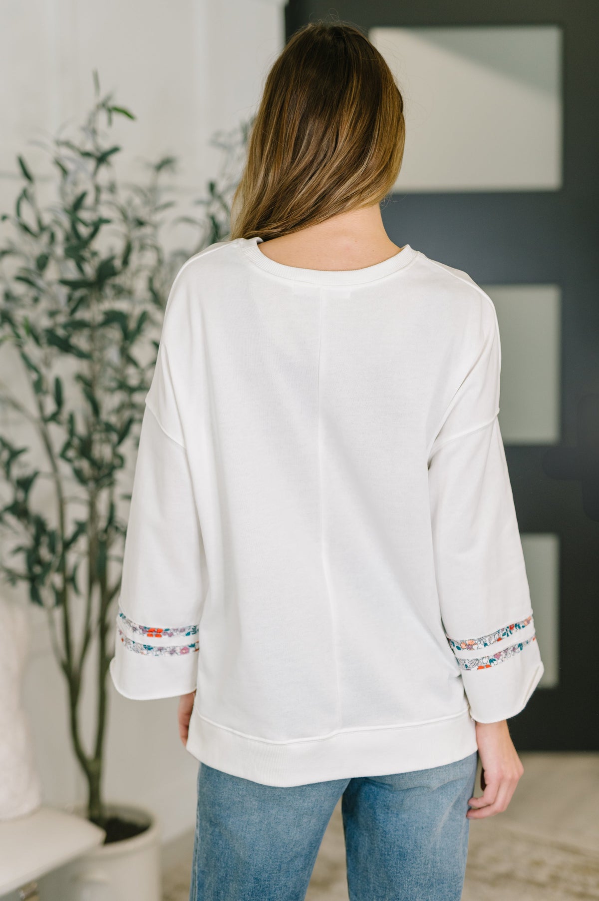 Peace, Love, and Flowers Peace Sign Top - Charming Charlie