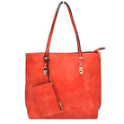 Peach Faux Leather 2 In 1 Shoulder Bag Tote Handbag. Look like the ultimate fashionista with these vintage shoulder bags! Add something special to your outfit! This fashionable bag will be your new favorite accessory. Perfect Birthday Gift, Anniversary Gift, Mother's Day Gift, Graduation Gift, Valentine's Day Gift.