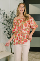 Petal Perfect Off the Shoulder Blouse - Charming Charlie