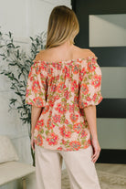 Petal Perfect Off the Shoulder Blouse - Charming Charlie