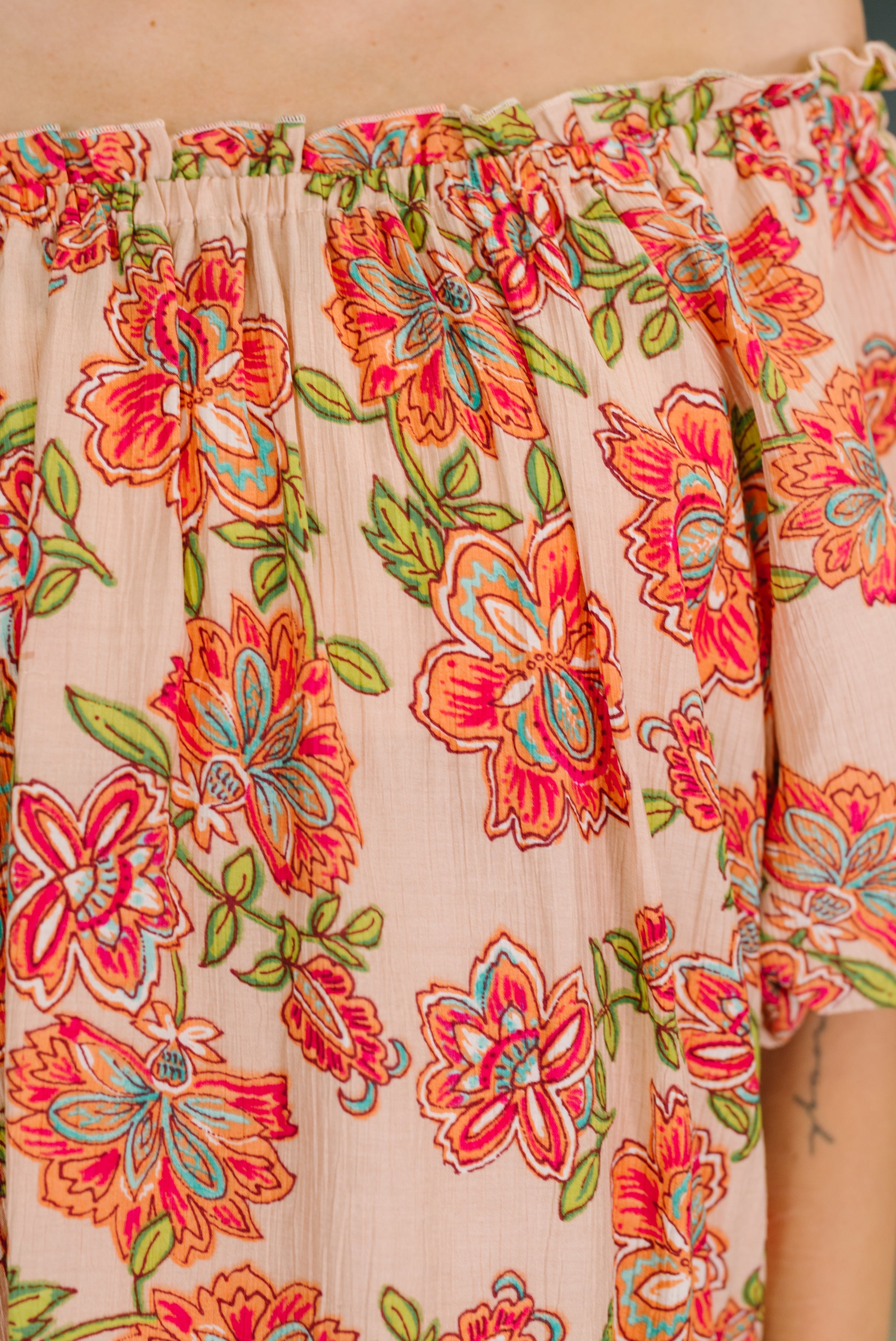 Petal Perfect Off the Shoulder Blouse - Charming Charlie