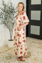 Petals & Postcards Balloon Sleeve Dress - Charming Charlie