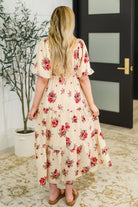 Petals & Postcards Balloon Sleeve Dress - Charming Charlie