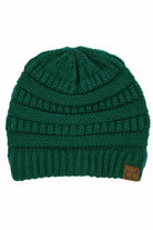 PetrelGreen C.C Ribbed Knit Solid Color Beanie offers a timeless design with durable ribbed knitting, ensuring a snug and comfortable fit. Crafted for warmth and versatility, this beanie is perfect for everyday wear, providing reliable protection against cold weather while maintaining a sleek, minimalist style that complements any outfit. Its solid color adds understated appeal, making it an essential accessory for both casual and outdoor use. 