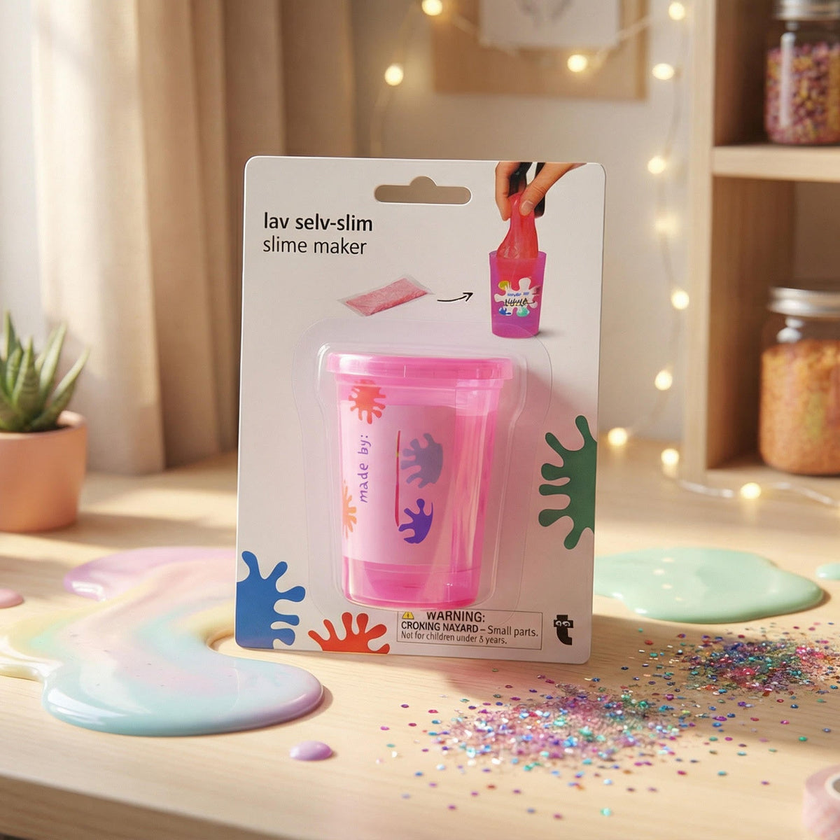 Pink Slime Making Kit – Charming Charlie