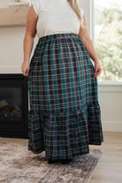 Plaid Perfection Maxi Skirt - Charming Charlie