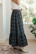Plaid Perfection Maxi Skirt - Charming Charlie