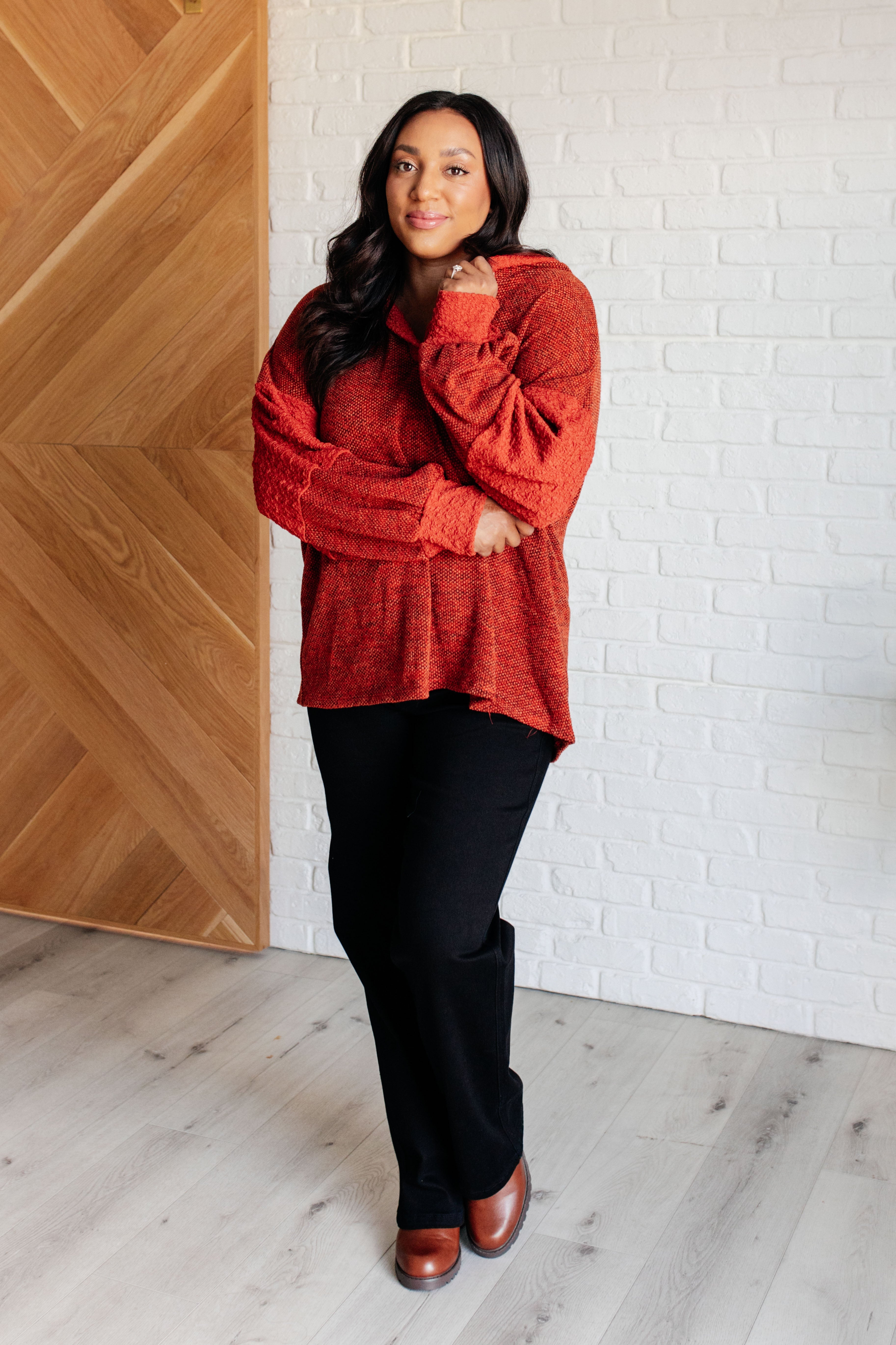 Planning Ahead Color Block Hoodie - Charming Charlie