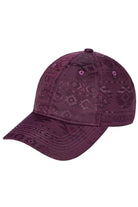 Plum C.C. South Western Pattern Baseball Cap is perfect for those looking to add a touch of style to their wardrobe. Made with a unique South Western pattern, this cap is both fashionable and functional. Stay protected from the sun while making a statement with this trendy accessory.