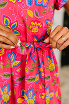 Polished and Pretty Waist Tie Tea Dress - Charming Charlie