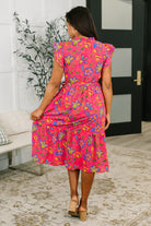 Polished and Pretty Waist Tie Tea Dress - Charming Charlie