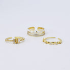 hypoallergenic ring, waterproof ring, tarnish free jewelry, boutique wholesale jewelry, dainty gold ring, gemstone statement ring, sparkly cubic zirconia ring, high quality jewelry gifts, elegant gold plated ring, trendy fashion ring, pastel gemstone ring