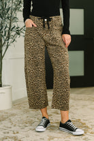 Prowl Power Barrell Ankle Crop Jean in Khaki - Charming Charlie