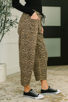 Prowl Power Barrell Ankle Crop Jean in Khaki - Charming Charlie