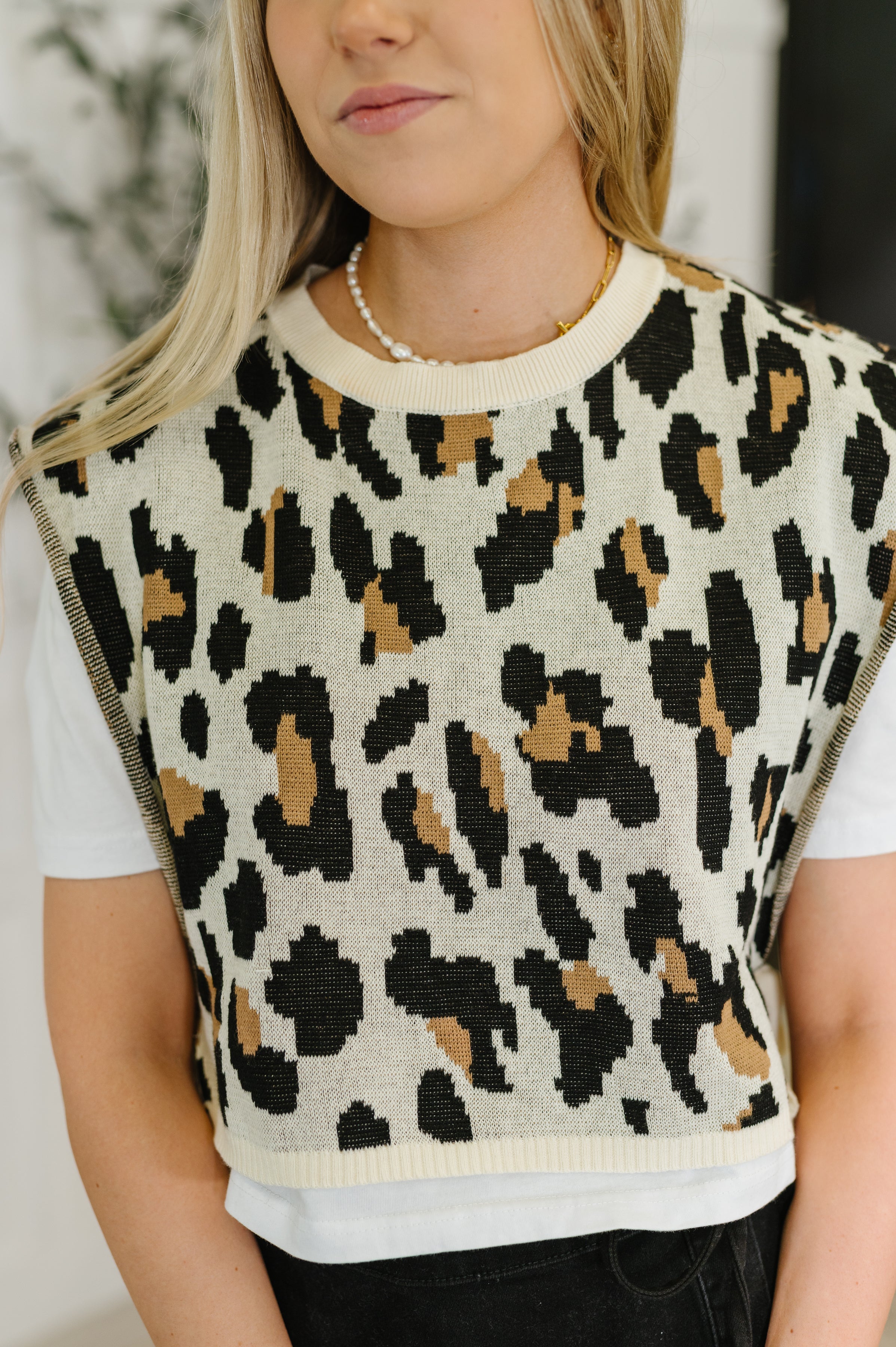 Prowl Pretty Sweater Knit Layered Tee - Charming Charlie