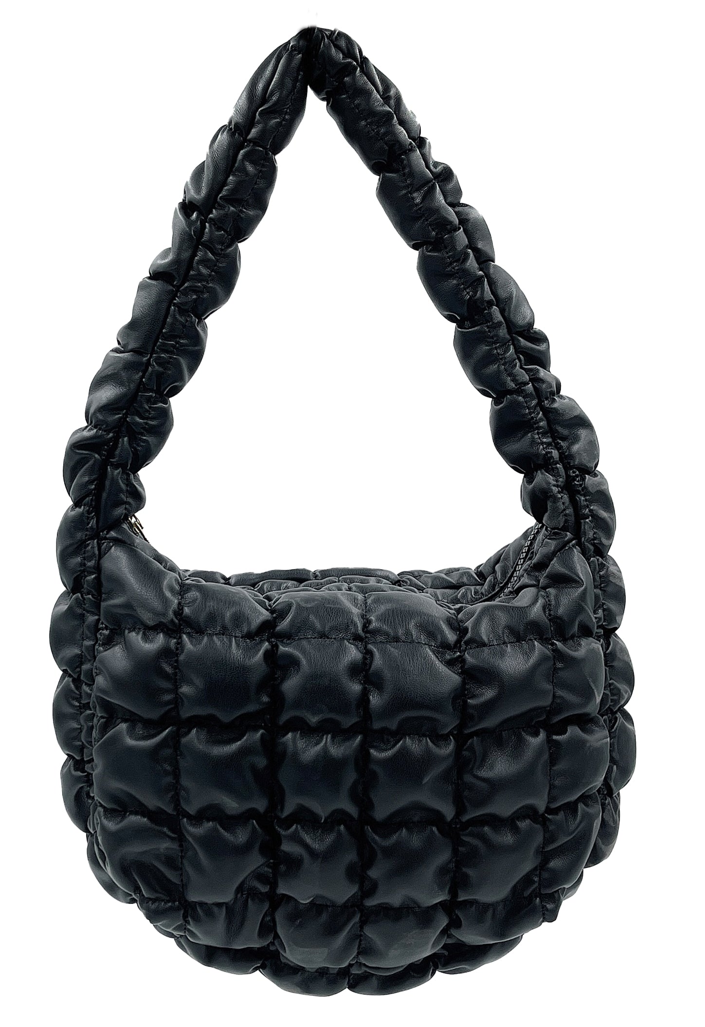 Small Quilted PU Bag - Charming Charlie