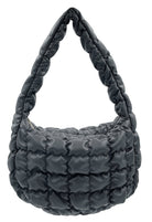 Small Quilted PU Bag - Charming Charlie