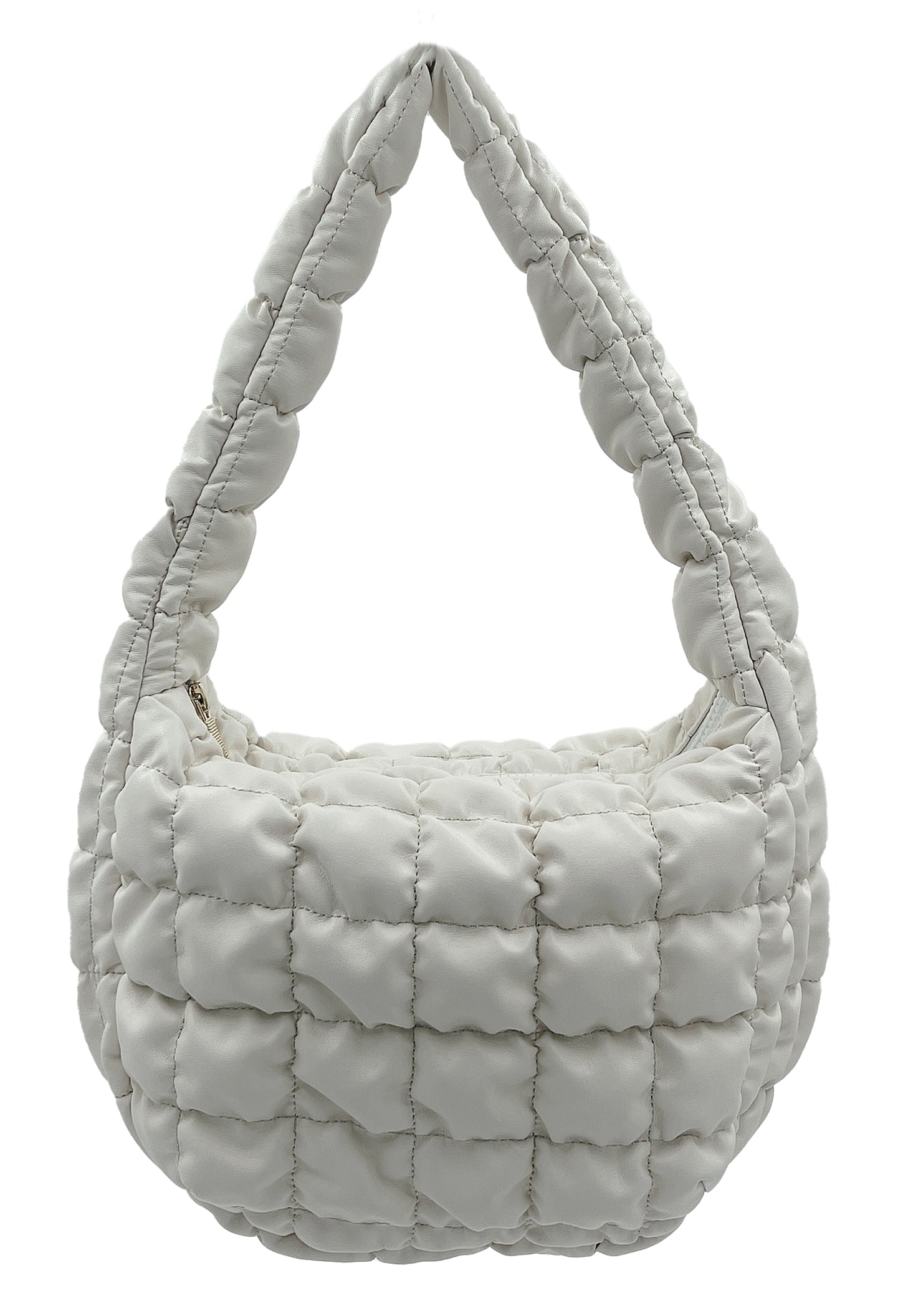 Small Quilted PU Bag - Charming Charlie
