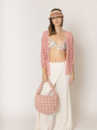 Small Quilted PU Bag - Charming Charlie