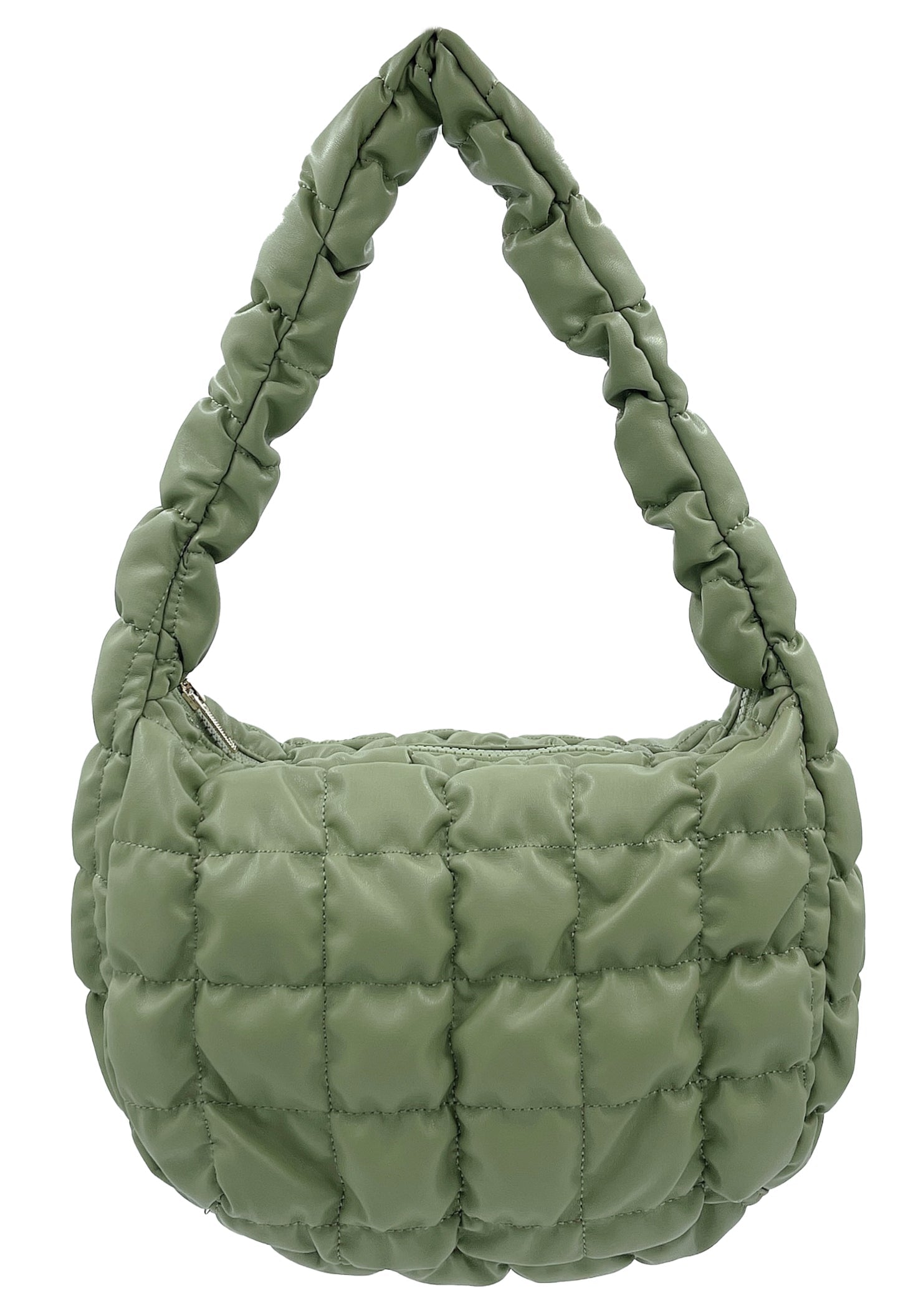 Small Quilted PU Bag - Charming Charlie
