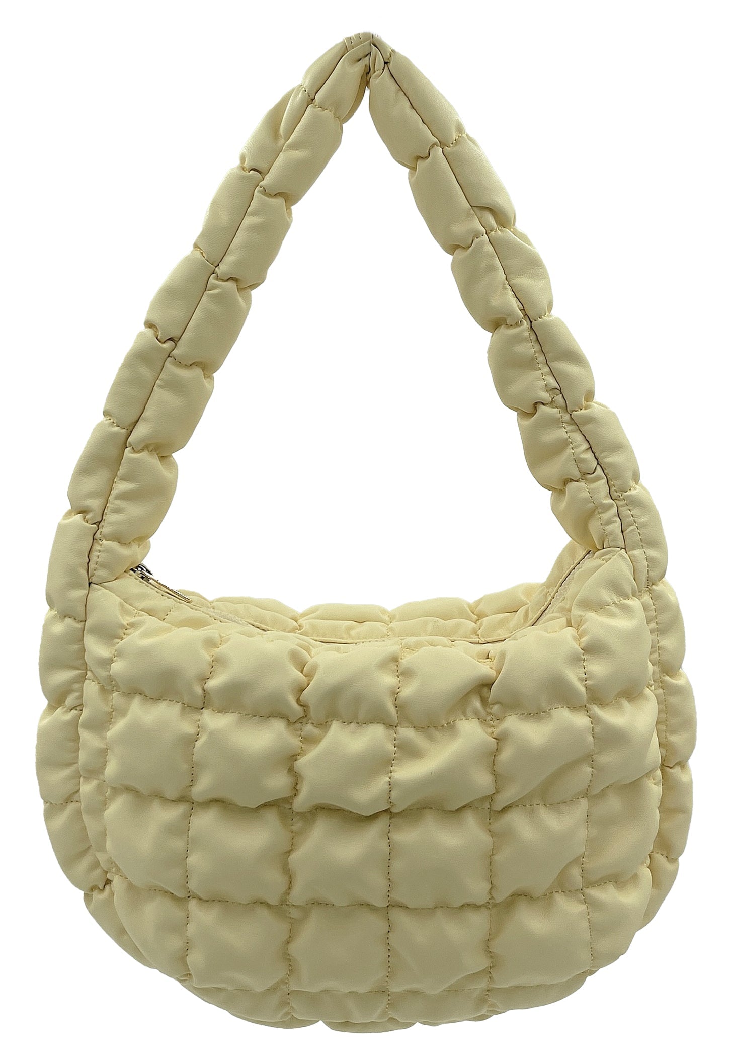 Small Quilted PU Bag - Charming Charlie