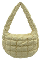 Small Quilted PU Bag - Charming Charlie