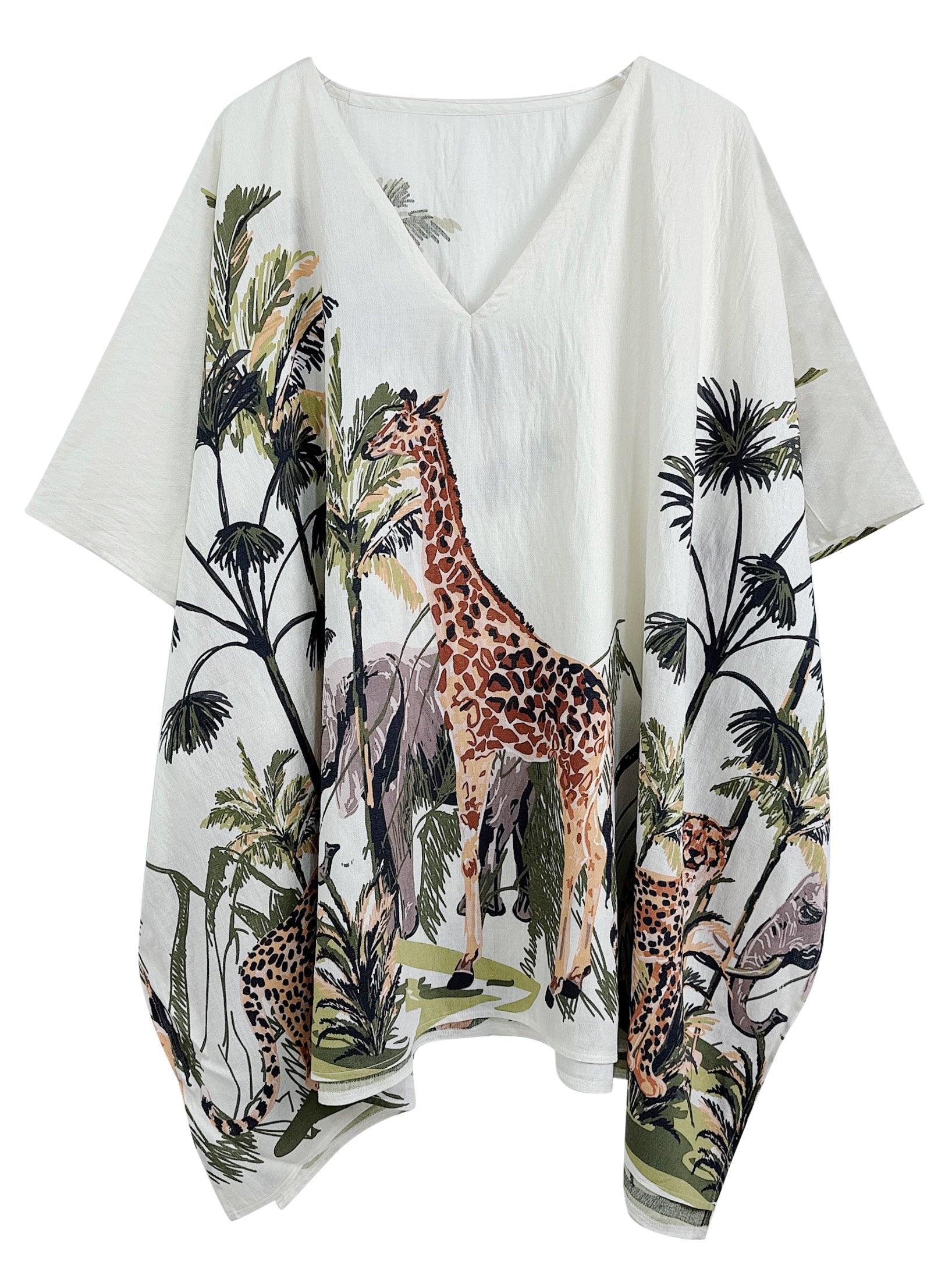 Animal Print Poncho - Charming Charlie