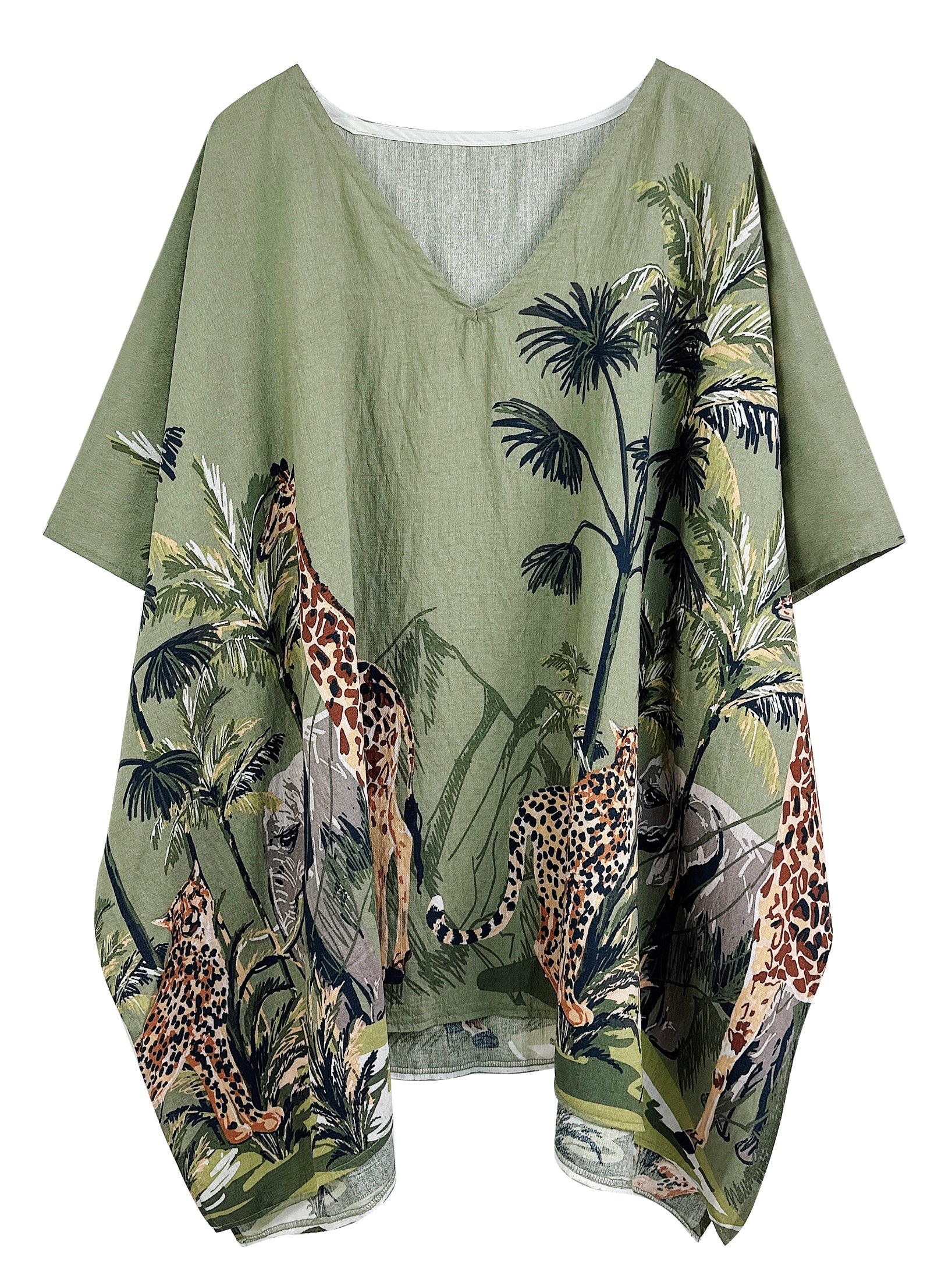 Animal Print Poncho - Charming Charlie