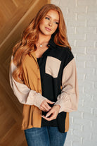 Queen of the Block Button Up - Charming Charlie