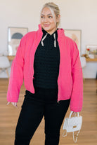 Quilted and Covered Quilted Jacket - Charming Charlie