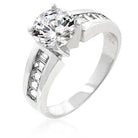 Antoinette Engagement Silver Ring - Charming Charlie