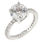 Queen Anne Clear Ring - Charming Charlie
