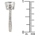 Queen Anne Clear Ring - Charming Charlie