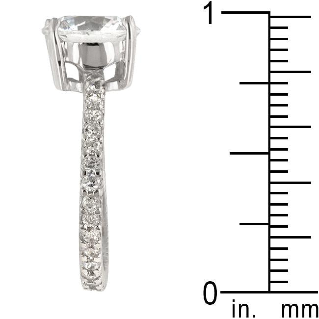 Queen Anne Clear Ring - Charming Charlie