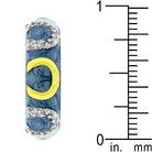 Blue Enamel Horseshoe Ring - Charming Charlie