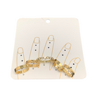 Gold Multi 5 Pack Ring Set - Charming Charlie