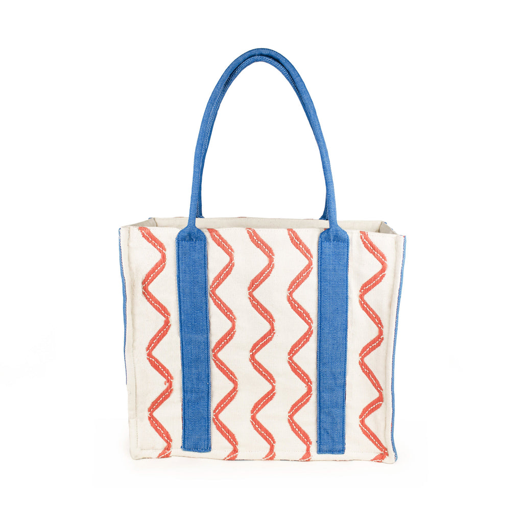 Irma Structured Heat Waves Tote 